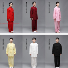 Women Men Soft Chinese Tai Chi Martial arts Suit Wing chun Wushu Kung fu Uniform