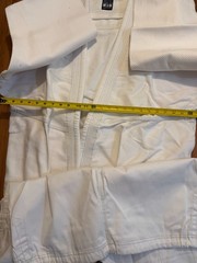 PBS White Jiu Jitsu Gi 100% Cotton Heavyweight Weave Size A NWT