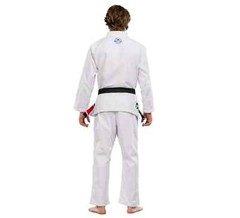 Fuji Ultra Lite Lightweight Mens Brazilian Jiu-Jitsu BJJ Gi – White w/ Blue