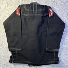 BreakPoint Jiu Jitsu Gi Kids Size K3 Black Coat Jacket BJJ Judo Martial Arts MMA