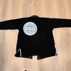DXD A1 Jiu-Jitsu Gi Uniform Black Blue White Martial Arts Kimono