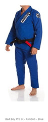 New Bad Boy Gi Kimono Classic Pro Blue BJJ Jiu Jitsu A2 A4 A5 made in BRAZIL