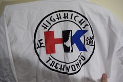 Tae Kwon Do YOUTH 1 White Dobok Gi Shirt Pants Uniform Kids Highkicks HK Costume