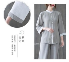 New Women’s Tai Chi Uniform Martial Arts Performance Training Clothes Tang Suits