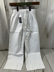 New Proforce Gladiator Lightweight Karate Pants #0 WHITE Martial Arts TKD