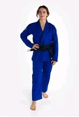 Progress Jiu Jitsu Women’s Academy Gi Blue with Free White Belt Size F3