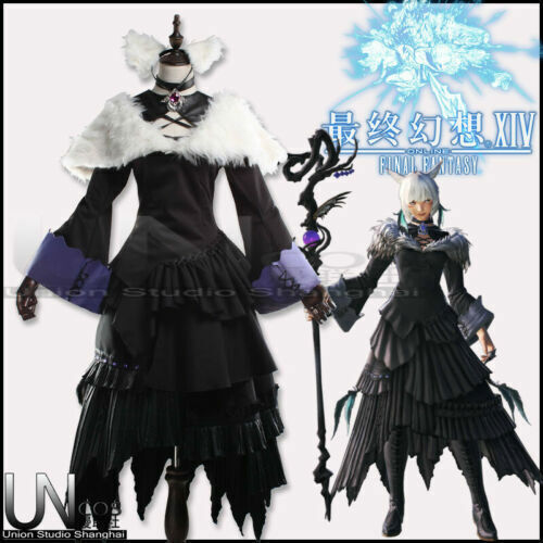 Final Fantasy XIV FF14 5.0 Y’shtola Cosplay Costume Custom Made