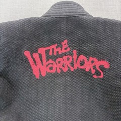 The Warriors Licensed BJJ Gi Jacket A0 Black Pearl Weave Movie Edition No Pants