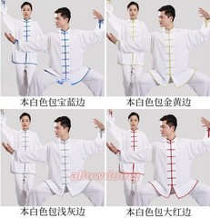 Chinese Kung Fu Tai Chi Suit Cotton Shirt+Pants Wushu Uniform Martial art Sets