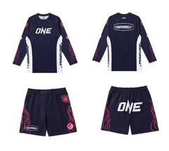 New Arrival ONE Championship x Shoyoroll NoGi Collab with BJJ Shorts LS Set