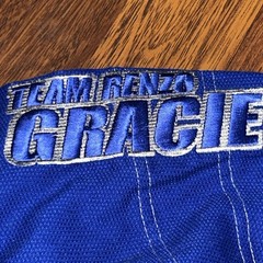 Renzo Gracie Academy New Hampshire Jiu Jitsu BJJ Blue GI Jacket Top Youth C0