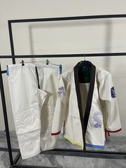 Shoyoroll x Drake Unbleached BJJ Gi Kimono 450 GSM 10oz Ripstop Pants