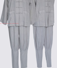 Cotton Meditation Buddhist Monk Clothes Summer Kung Fu Tai Chi Shaolin Uniforms