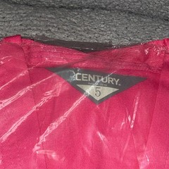 Century Matrial Arts Lightweight 6 oz Student Uniform Size 5 pink with belt NIB
