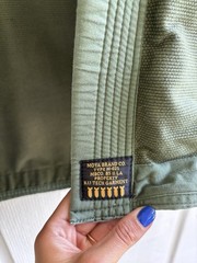 Moya Brand Co. BJJ Gi Uniform Set Type M-025 Green Unisex Size K2
