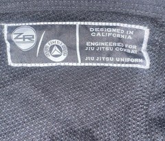 Lg Pro ZR Genesis Brazilian Jiu Jitsu Grappling Kimono Black Complete With Bag