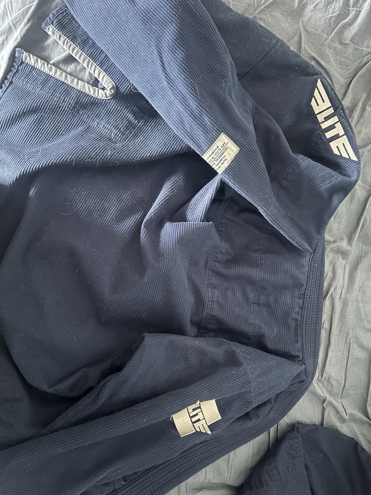 Elite Jiu-Jitsu Gi A2 Navy Adult Unisex Martial Arts Uniform