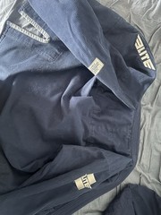 Elite Jiu-Jitsu Gi A2 Navy Adult Unisex Martial Arts Uniform
