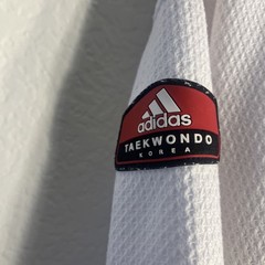 Vintage Adidas Taekwondo Shirt Gi 4 180 Martial Arts Uniform Jujutsu 80s 90s T38