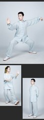 Unisex Tai Chi Uniforms Kung Fu Clothing Men Martial Arts Clothes Wu Shu