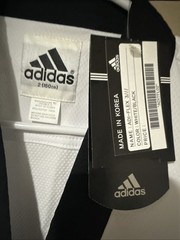 Adidas Adi-Start Taekwondo Uniform Dobok Size 160 (White V-Neck) WT Approved