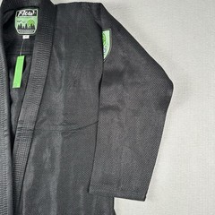 NWT Flow Jiu Jitsu Kimono A2 Black 100% Hemp W/ Pants