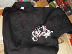 Karate Gi Top Size 0 Black Uniform Martial Arts Tae Kwon Do karate New TOP ONLY!