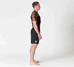 Fuji Sports IBJJF Ranked BJJ Jiu Jitsu Short Sleeve SS Rashguard – Brown