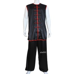 Sleeveless Martial Arts Uniform Kung Fu Tai Chi Suit Taichi Wushu Nanquan Suit
