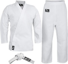 Versatile Kids & Adults Karate Gi with Reinforced Pants – Perfect for Training