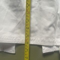 Karate Gi HSU Medium weight White 100% Cotton Size 000
