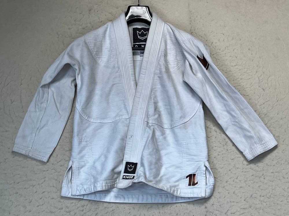 One Jiu Jitsu Kingz Brazilian Kimono White Size M2 Top Only