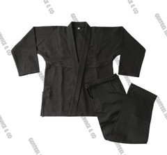 Black Brazilian jiu jitsu Gi Blank with high quality Pearl weave fabric A4 size