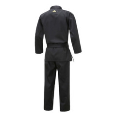 Adidas ADI-OPEN Dobok Men’s Champion Uniform Black Taekwondo Hapkido Karate TKD