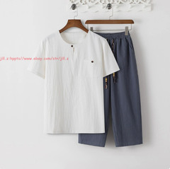 Men’s Chinese Suit Kung Fu Tai Chi Martial Arts Uniforms Casual Wing Chun Suits