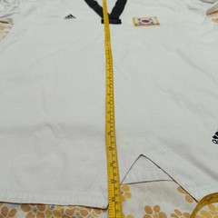 Adidas Taekwondo Vintage Korea White Men Uniform Shirt Kimono Size 6 200cm