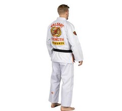 Fuji Lightweight Valiant Strength Edition Mens Brazilian Gi Jiu-Jitsu BJJ White