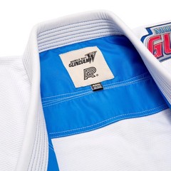 Albino and Preto A&P x Wing Gundam Epyon White BJJ Gi JIU JITSU Kimono 450GSM