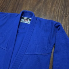 Gameness Air Gi BJJ Men’s A0 Blue Ripstop Lightweight Brazilian Jiu-Jitsu