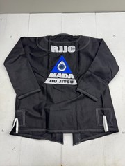 Mada Jiu Jitsu Black White 3 Piece Gi Unisex Adults Size A-2