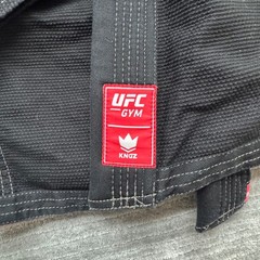 UFC Gym Gi Top Size A1 Youth KNGZ Jiu Jitsu BJJ Brazilian MMA Black