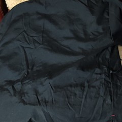 KNG Martial Arts Uniform Jacket Black and Red with Red Trim Size S
