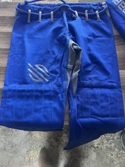 Sanabul Size A0 Model Zero Jiu Jitsu Blue BJJ Gi Uniform Jacket & Pants/aq