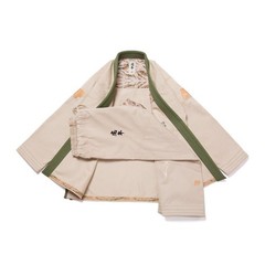 Albino And Preto Batch 110 Year of the Tiger Sand BJJ Gi 450 Jiu Jitsu *With Bag