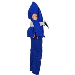Chaos and Order Kid’s Base Label V2 BJJ Gi – Blue