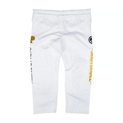 Albino and Preto A&P x SYR Adrenaline White BJJ Gi 450 gsm Jiu Jitsu