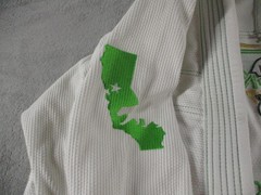 Romulo Melo Brazilian Jiu-Jitsu Gi Jacket Mens Small White A1 Patch Logo