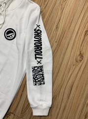 RVCA x Shoyoroll Defer Vaxsyr Hoodie White Batch 105 Absolute King Hoodie