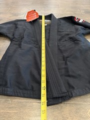 Fuji Gi Gear Youth Black Kimono Martial Arts Top Only Size C1 NWT New $79