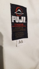 White Fuji Kimono A4 Pre-owned *Fast Ship*